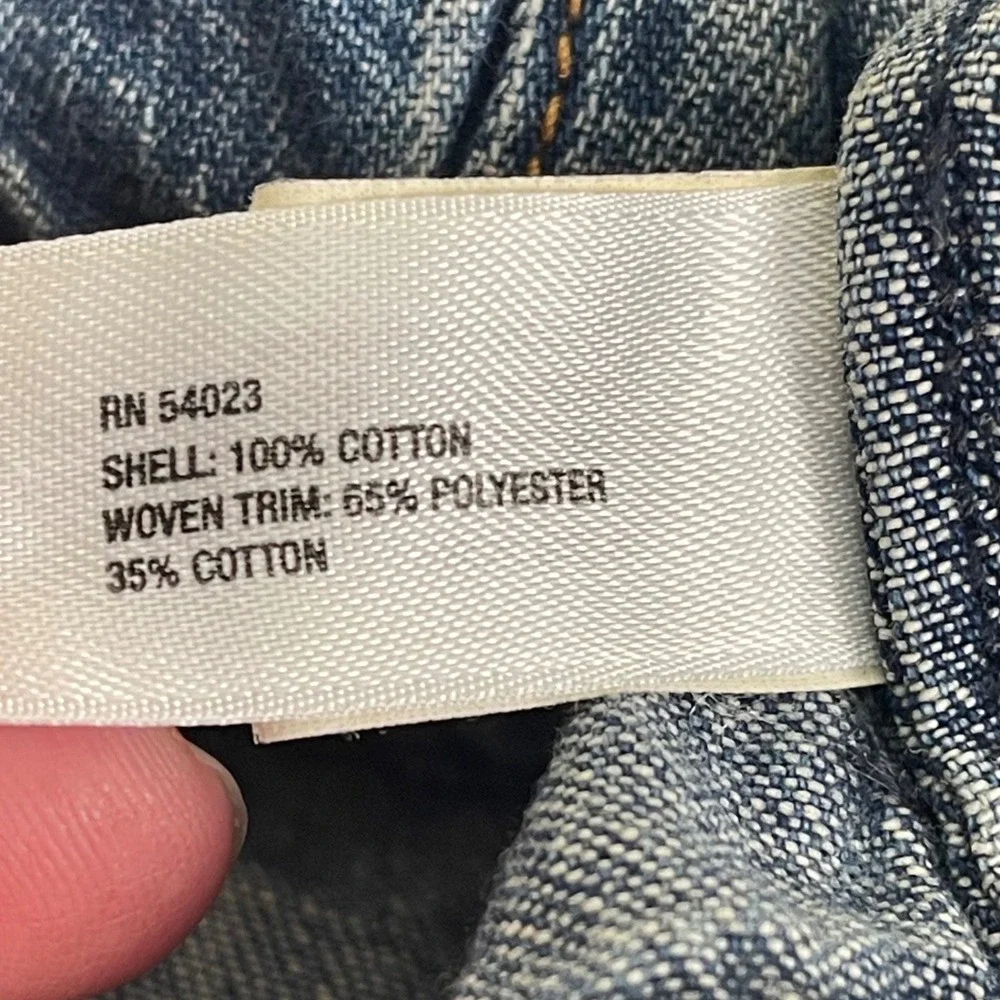BabyGap 1969 Denim Jacket Medium Wash Blue Cotton Trucker 18-24 Months Snap